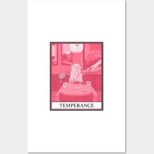 Temperance Cat Tarot Posters and Art
